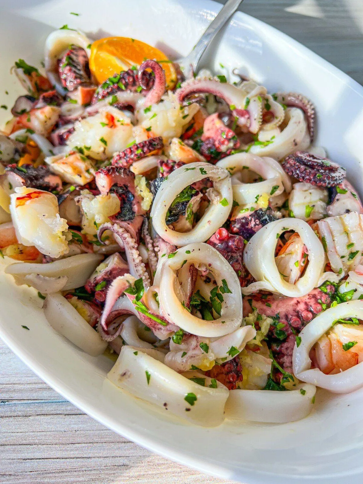 Seafood salad