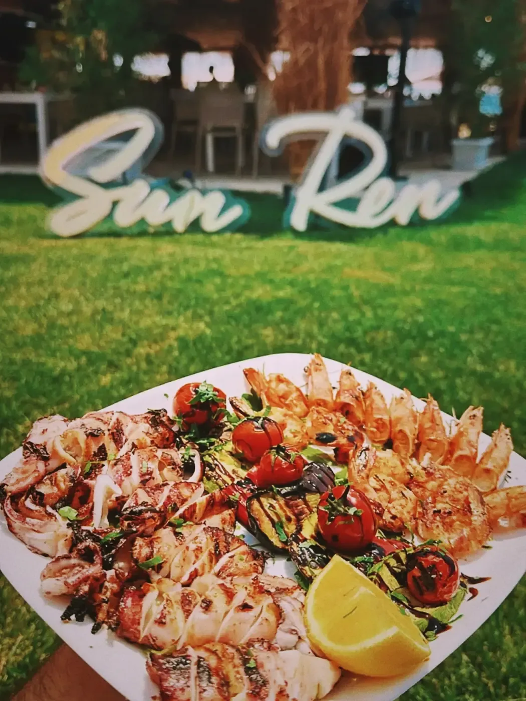 Mixed seafood